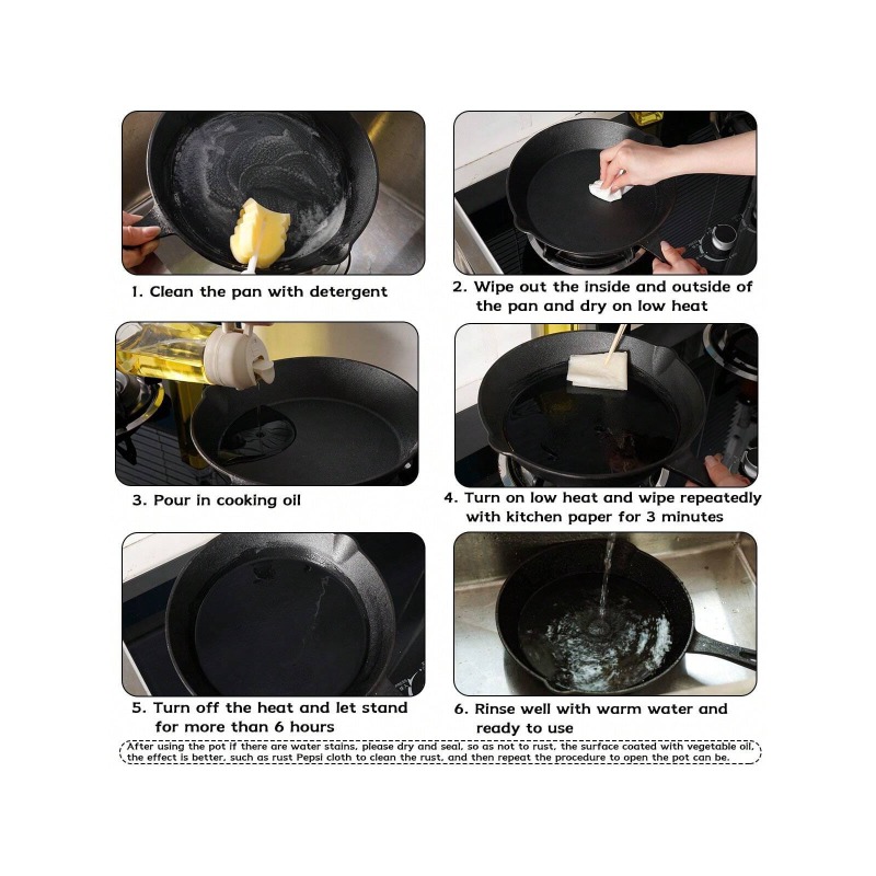 Black 3/4/5PCS Cast Iron Skill - огляд і ціна Quality Camping Cooking Set