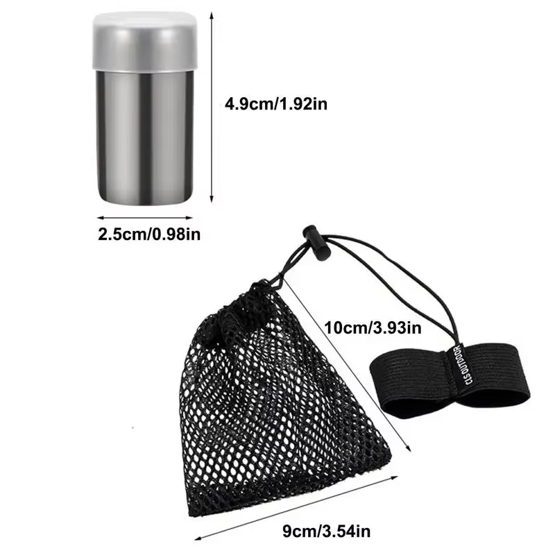 Small Camping Salt Shaker Port - огляд і ціна Camping Cooking Container