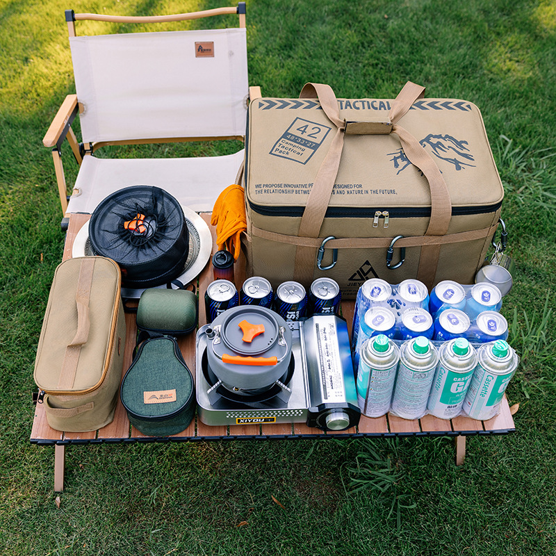 Heavy-Duty Large Capacity Camp - огляд і ціна Camping Cooking Organizer